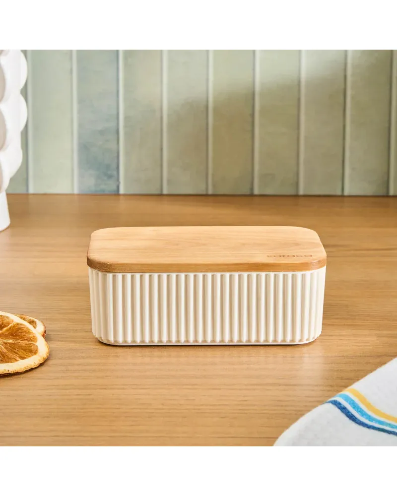 Karaca Massimo Storage Container, 500ml, Cream