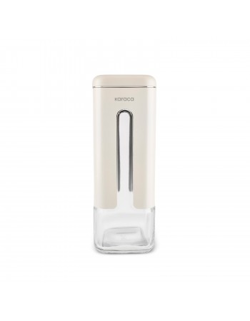 Karaca Luminous Storage Jar, 1210ml, Cream