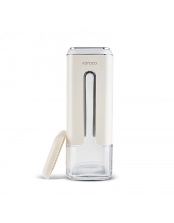 Karaca Luminous Storage Jar, 1210ml, Cream