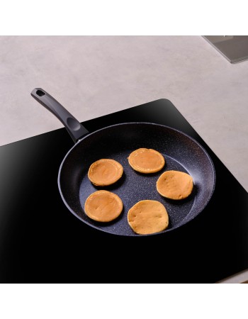 Karaca Aqua Granite Non-Stick Induction Frying Pan, 30cm, Blue