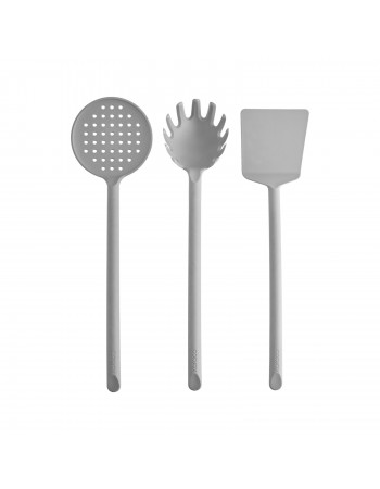 Karaca Simple 5-Piece Utensil Set, Grey