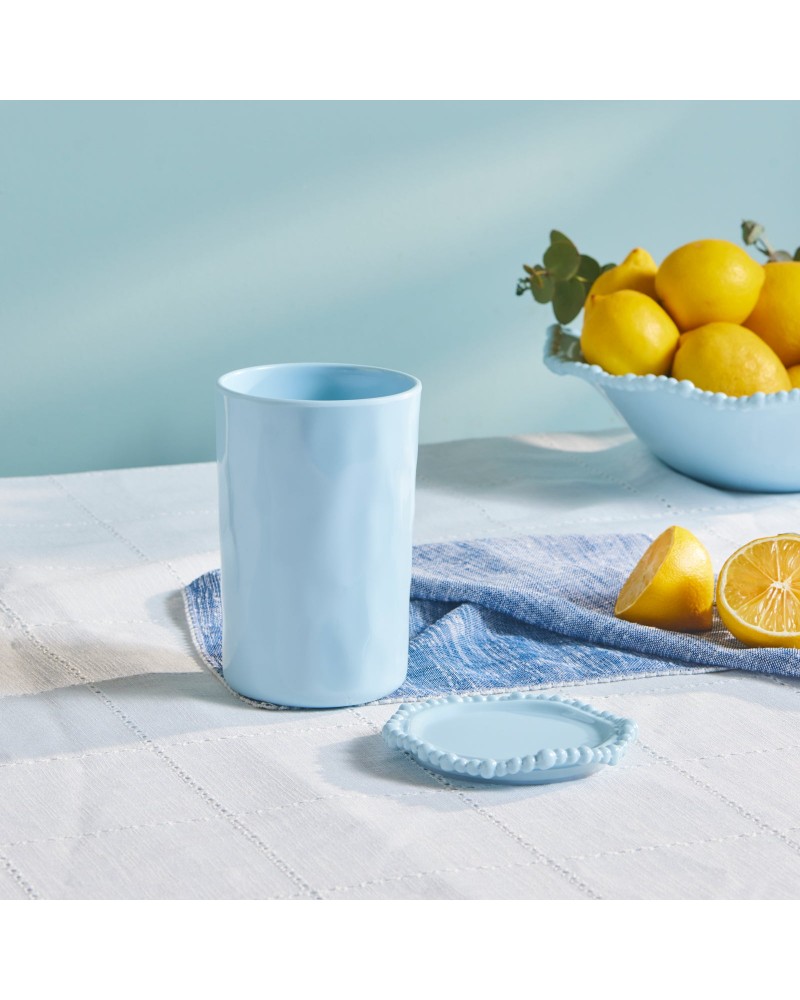 Karaca Perla Melamine Storage Container, 745ml, Light Blue