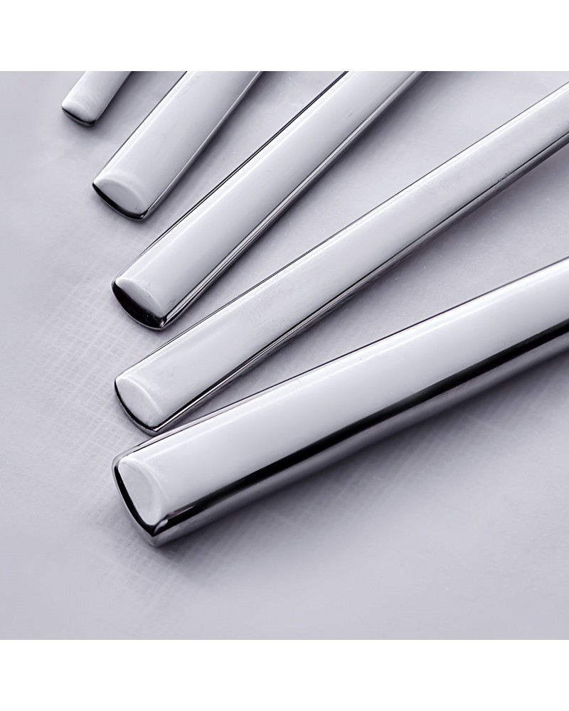 Karaca Tivoli 30-Piece Stainless Steel Cutlery Set for 6 People, Silver