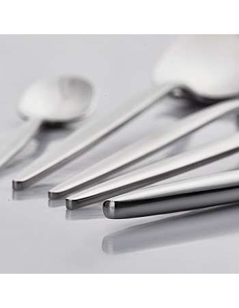 Karaca Lizbon 30-Piece Stainless Steel Cutlery Set for 6 People, Silver