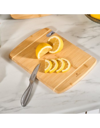 Karaca Sharpencut 2-Piece Bamboo Chopping Board, Wood