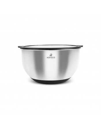 Karaca Mixmaster 2-Piece XL Mixing and Storage Container, Inox