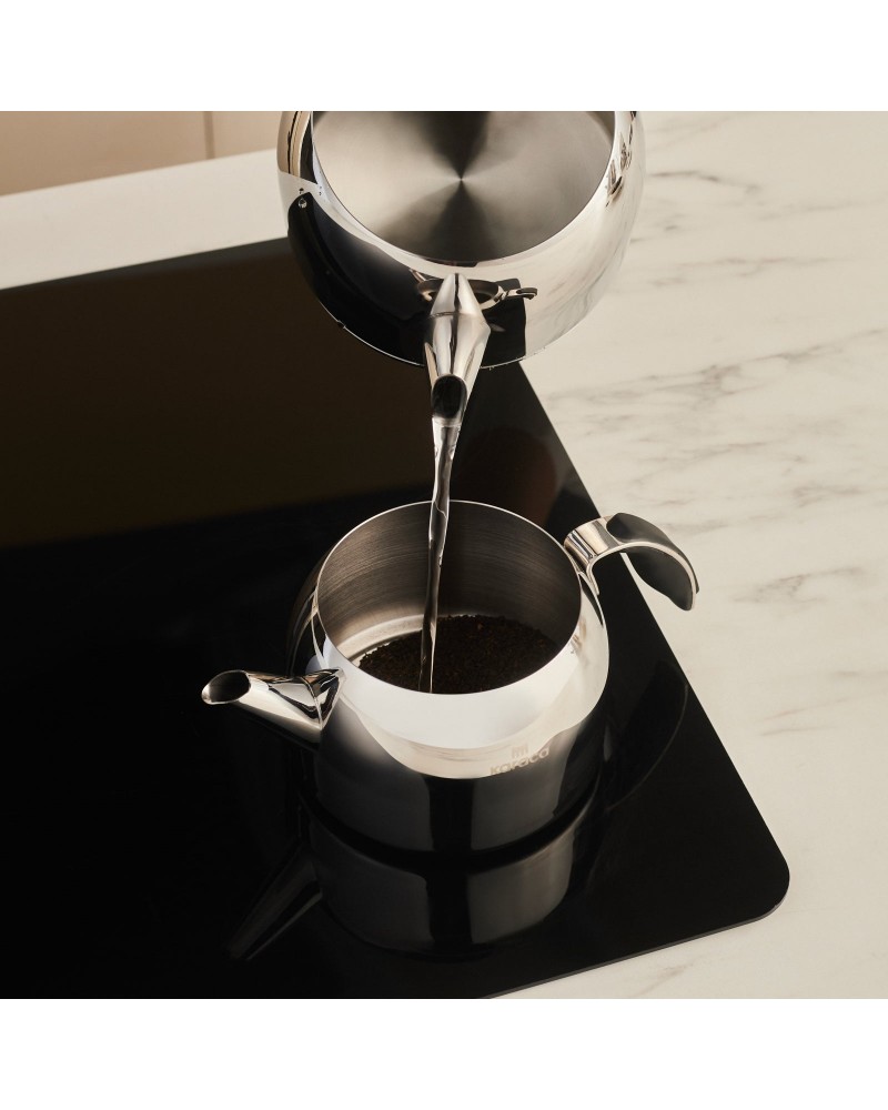 Karaca Stelly Stainless Steel Teapot Set, XL, Inox Karaca Stelly Stainless Steel Teapot Set, XL, Inox