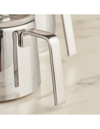 Karaca Steelina Stainless Steel Teapot Set, XL, Inox Karaca Steelina Stainless Steel Teapot Set, XL, Inox