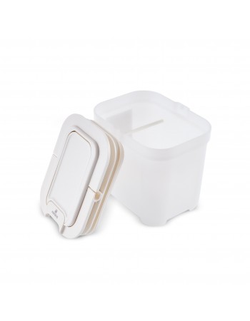 Karaca Spoonsafe Storage Container with Spoon, 1000ml, White