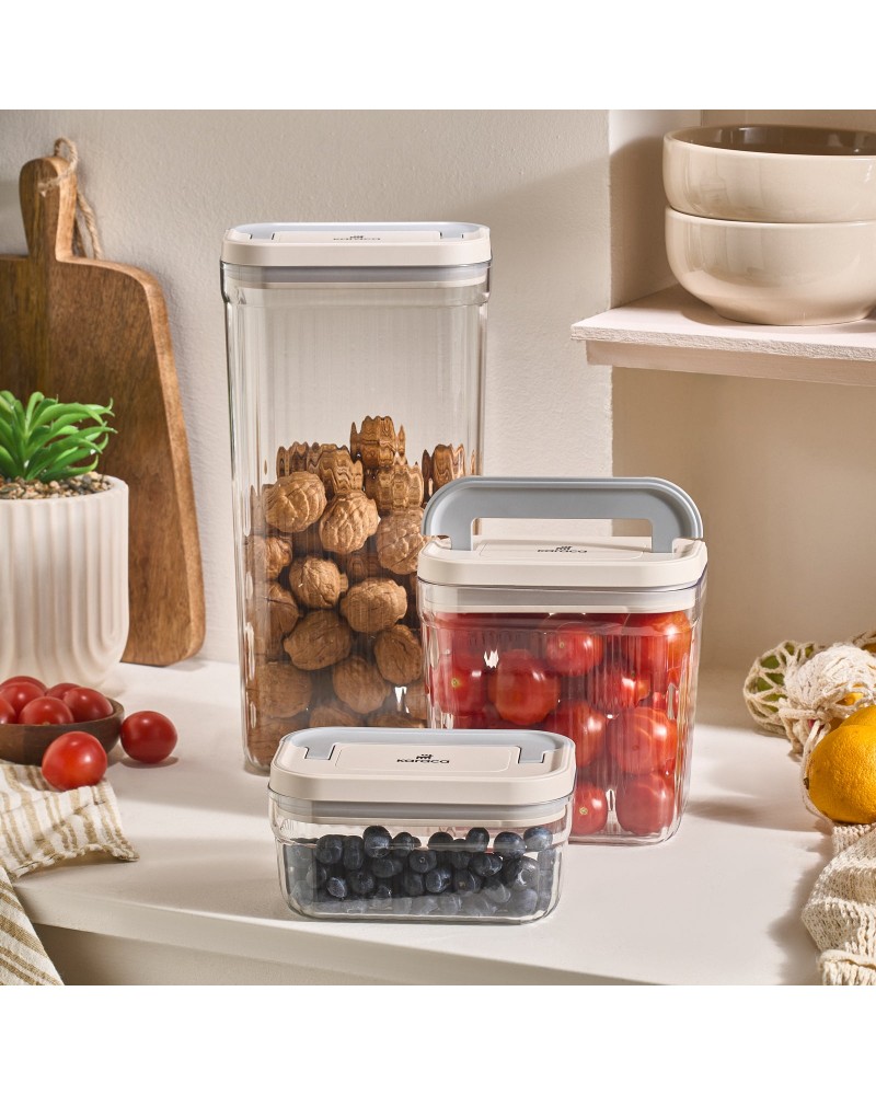 Karaca Flex 2-Piece Storage Container, 520ml, Clear