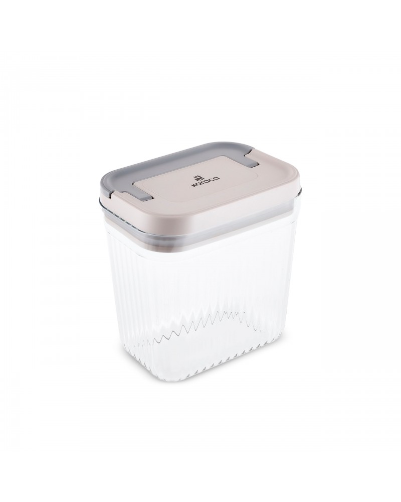 Karaca Flex 2-Piece Storage Container, 1500ml, Clear