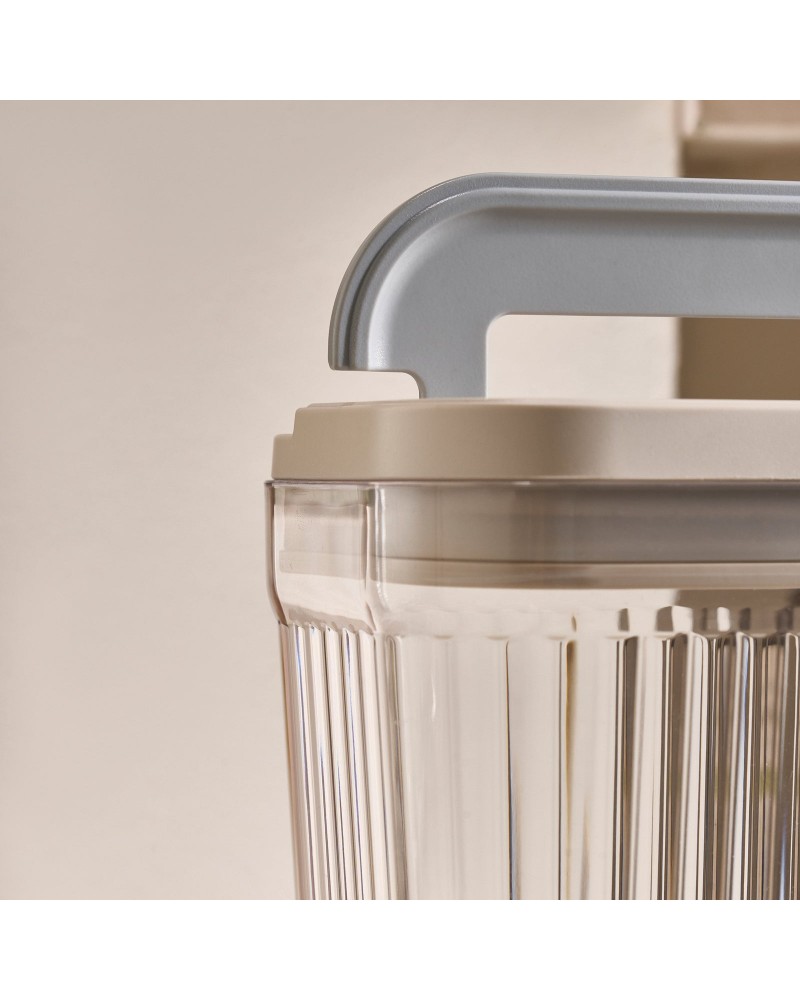 Karaca Flex 2-Piece Storage Container, 1500ml, Clear