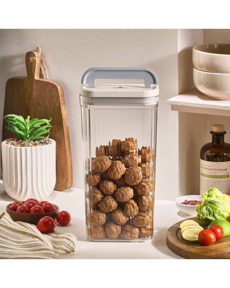 Karaca Flex 2-Piece Storage Container, 3200ml, Clear