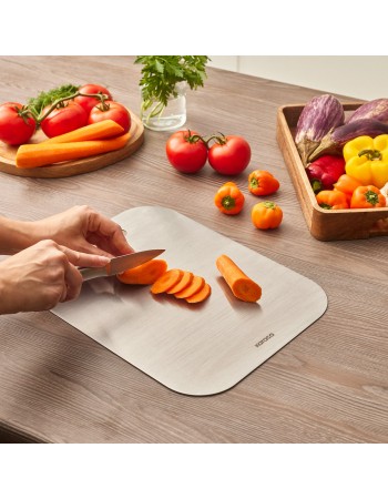 Karaca Stainless Steel Chopping Board, 26x34cm, Inox