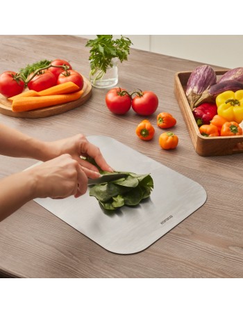 Karaca Stainless Steel Chopping Board, 26x34cm, Inox