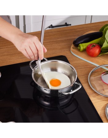 Karaca Emirgan 6 Piece Stainless Steel Induction Shallow Pot Set