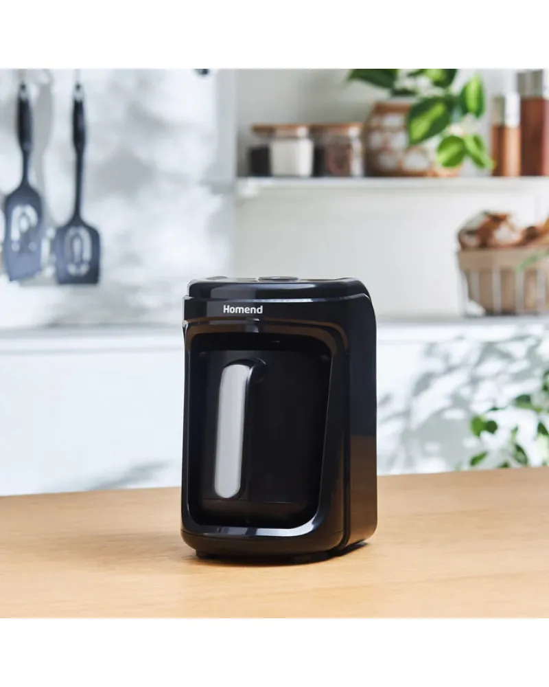 Homend Pottoman 1840UK Clean Turkish Coffee Maker, 450ml, 535W, Black