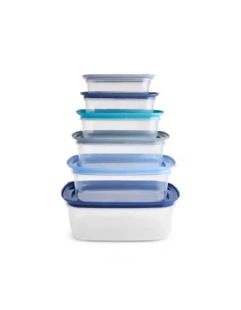 Karaca Vicks Ocean 6-Piece Storage Container, Blue
