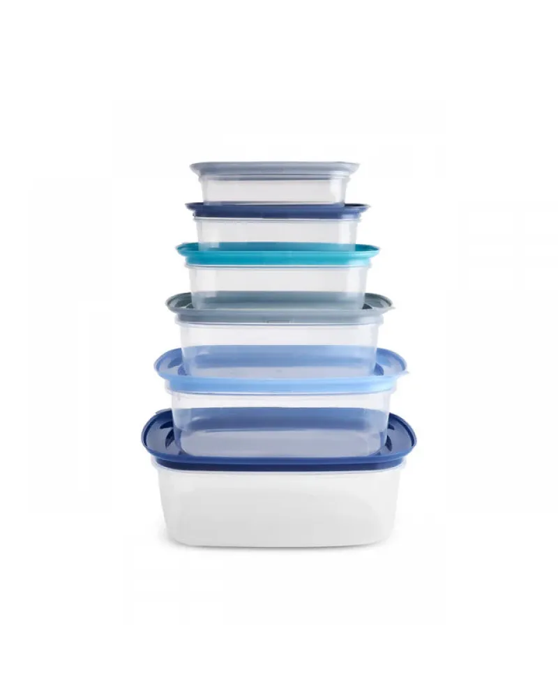 Karaca Vicks Ocean 6-Piece Storage Container, Blue