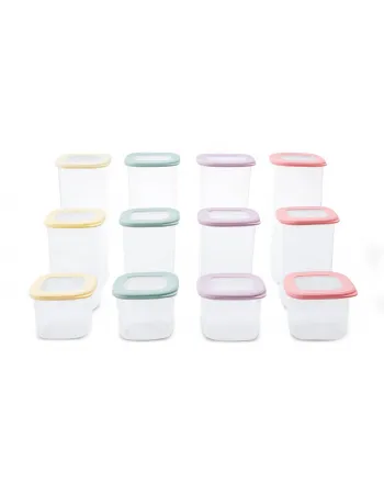Karaca Forbs 12 Piece Storage Container, Multi