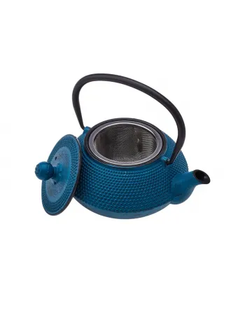 Karaca Mystical Cast Iron Teapot, 720ml, Blue Black