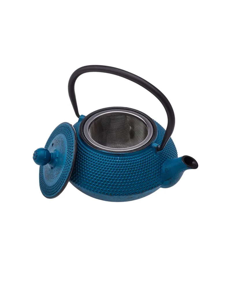 Karaca Mystical Cast Iron Teapot, 720ml, Blue Black