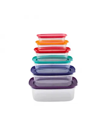 Karaca Vicks Bailando 6 Piece Storage Container, 2.9L, Multi