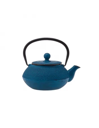 Karaca Mystical Cast Iron Teapot, 720ml, Blue Black
