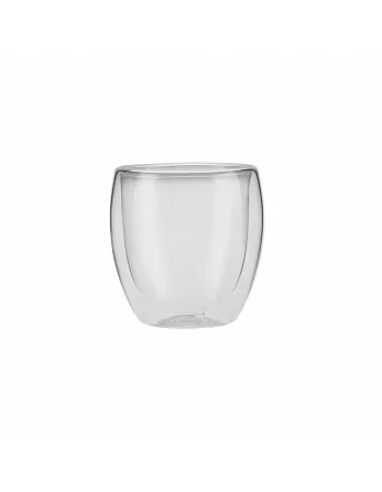 Karaca Pia Glass Coffee Glass, 250ml, Clear