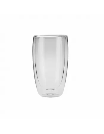 Karaca Pia Glass Coffee Glass, 450ml, Clear