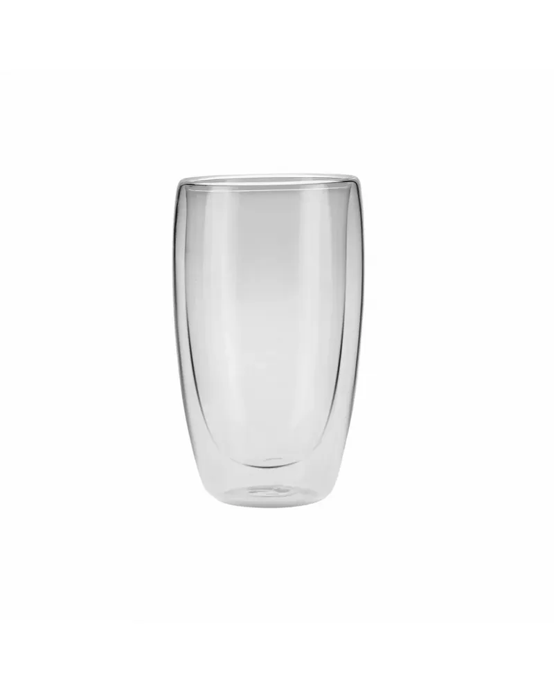 Karaca Pia Glass Coffee Glass, 450ml, Clear