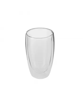 Karaca Pia Glass Coffee Glass, 450ml, Clear