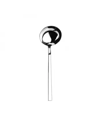 Karaca Flame Stainless Steel Ladle, 27.5cm, Silver