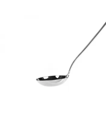 Karaca Flame Stainless Steel Ladle, 27.5cm, Silver