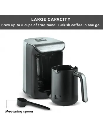 Karaca Hatır Köz Turkish Coffee Maker, 535W, Anthracite