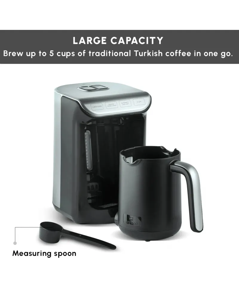 Karaca Hatır Köz Turkish Coffee Maker, 535W, Anthracite