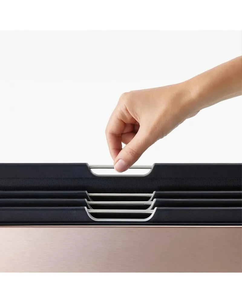 Joseph Joseph Steel Folio 4-Piece Chopping Board Set, Rose Gold