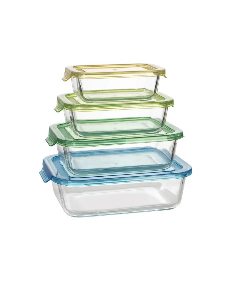 Karaca Lucy Glass Storage Container, 1500ml, Clear