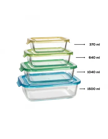 Karaca Lucy Storage Container, 1040ml, Clear