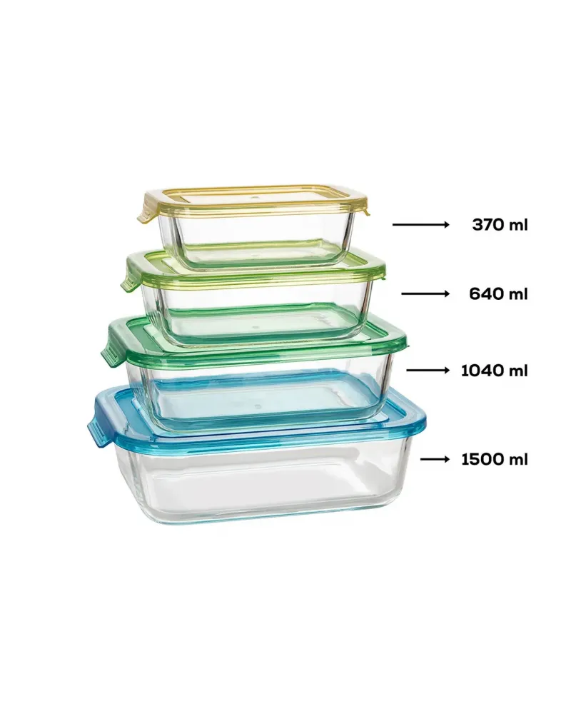 Karaca Lucy Storage Container, 1040ml, Clear