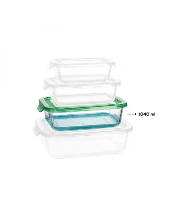 Karaca Lucy Storage Container, 1040ml, Clear