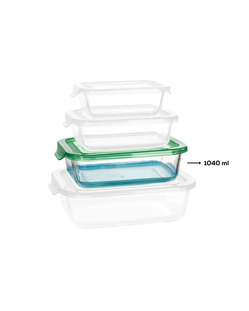 Karaca Lucy Storage Container, 1040ml, Clear
