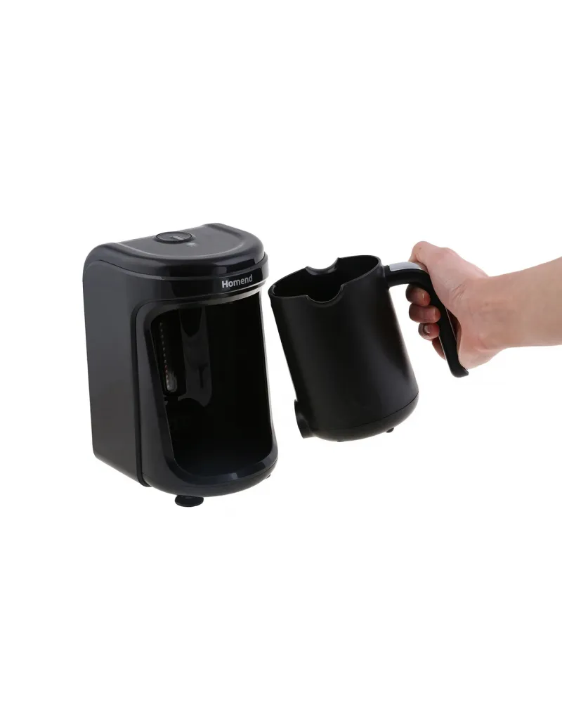 Homend Pottoman 1840UK Clean Turkish Coffee Maker, 450ml, 535W, Black