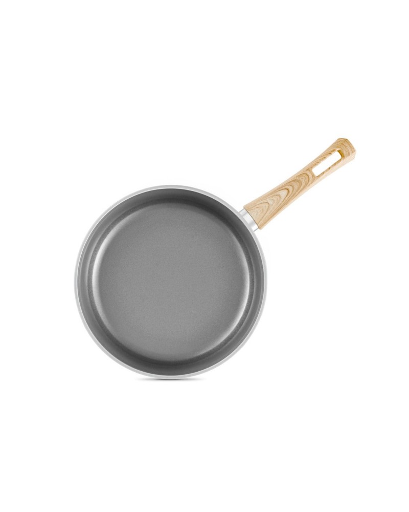 Karaca Swiss Crystal Non-Stick Induction Frying Pan, 30cm, Creamy