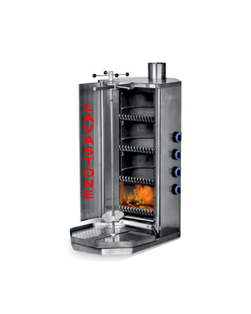 M077-L4 Lava Stone Heated Shawarma Machine M077-L4 Lava Stone Heated Shawarma Machine
