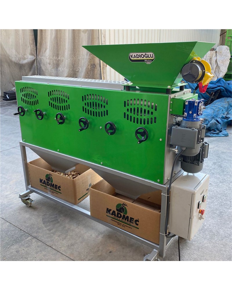 Turco CKK200 Integrated Calibration Walnut & Hazelnut Cracking Machine Turco CKK200 Integrated Calibration Walnut & Hazelnut Cracking Machine