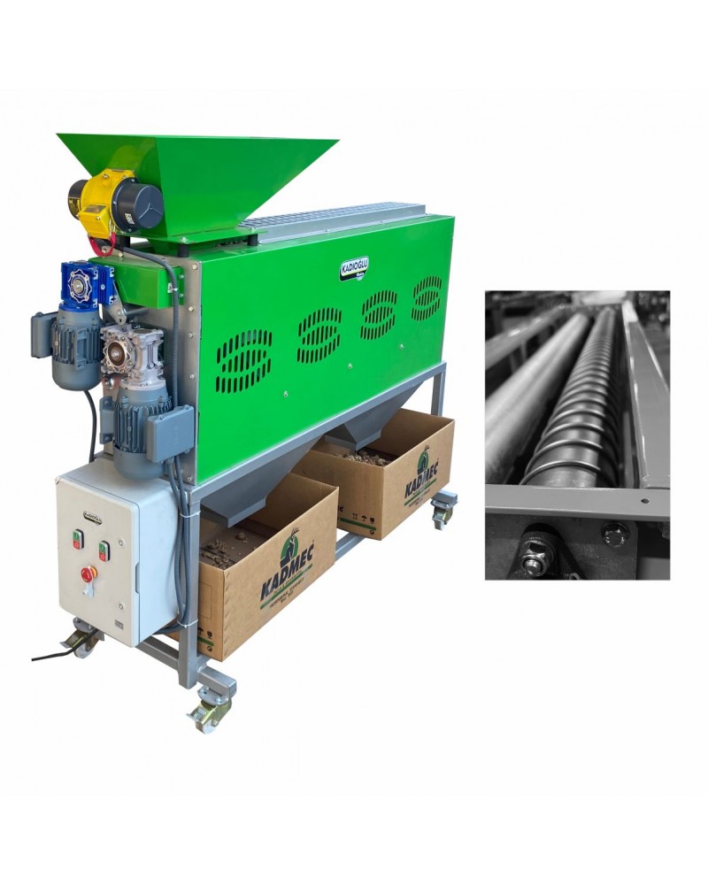 Turco CKK200 Integrated Calibration Walnut & Hazelnut Cracking Machine Turco CKK200 Integrated Calibration Walnut & Hazelnut Cracking Machine