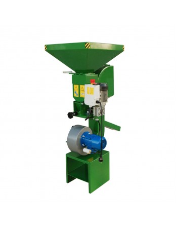 Turco FAN80 Hazelnut Cracking Machine with Integrated Shell Separator