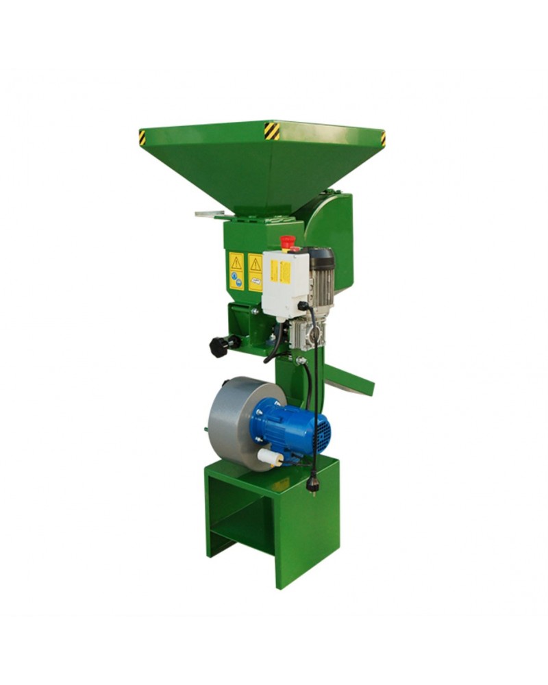 Turco FAN80 Hazelnut Cracking Machine with Integrated Shell Separator
