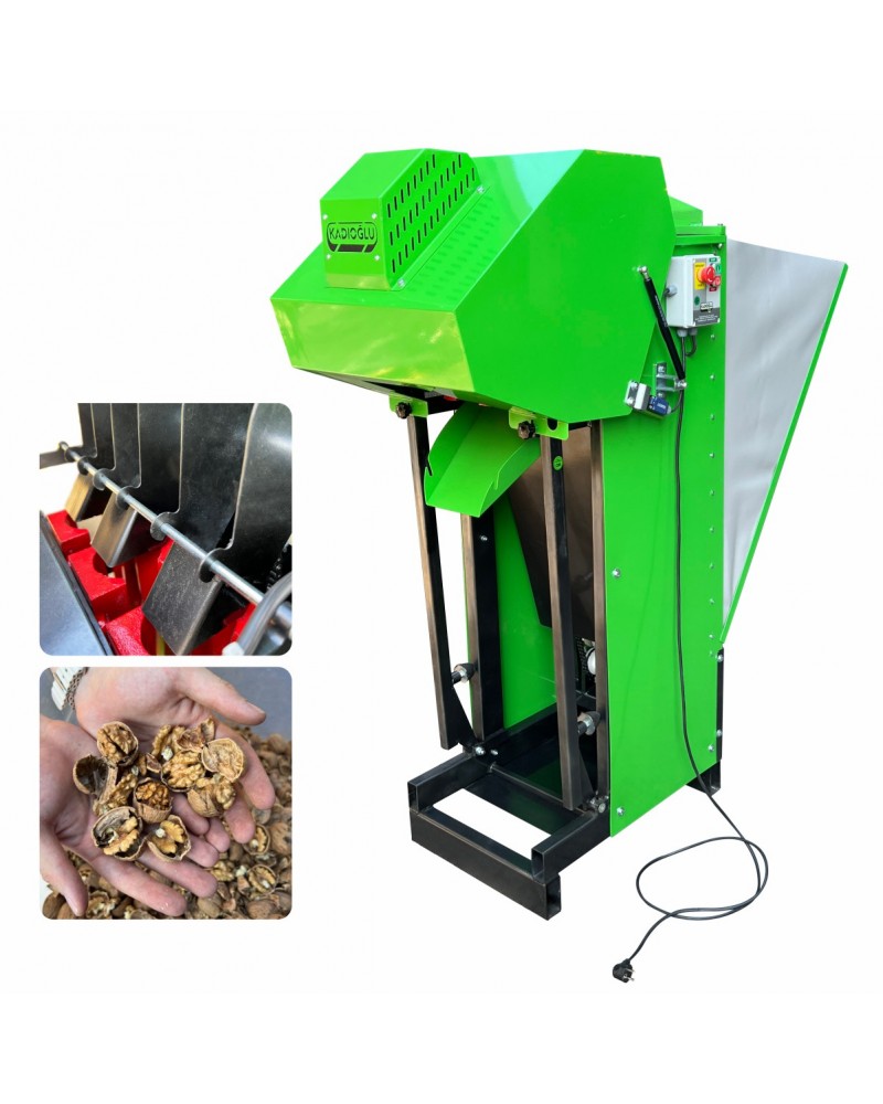Turco CKK300 Professional Walnut Cracking Machine — No Calibration Required Turco CKK300 Professional Walnut Cracking Machine — No Calibration Required